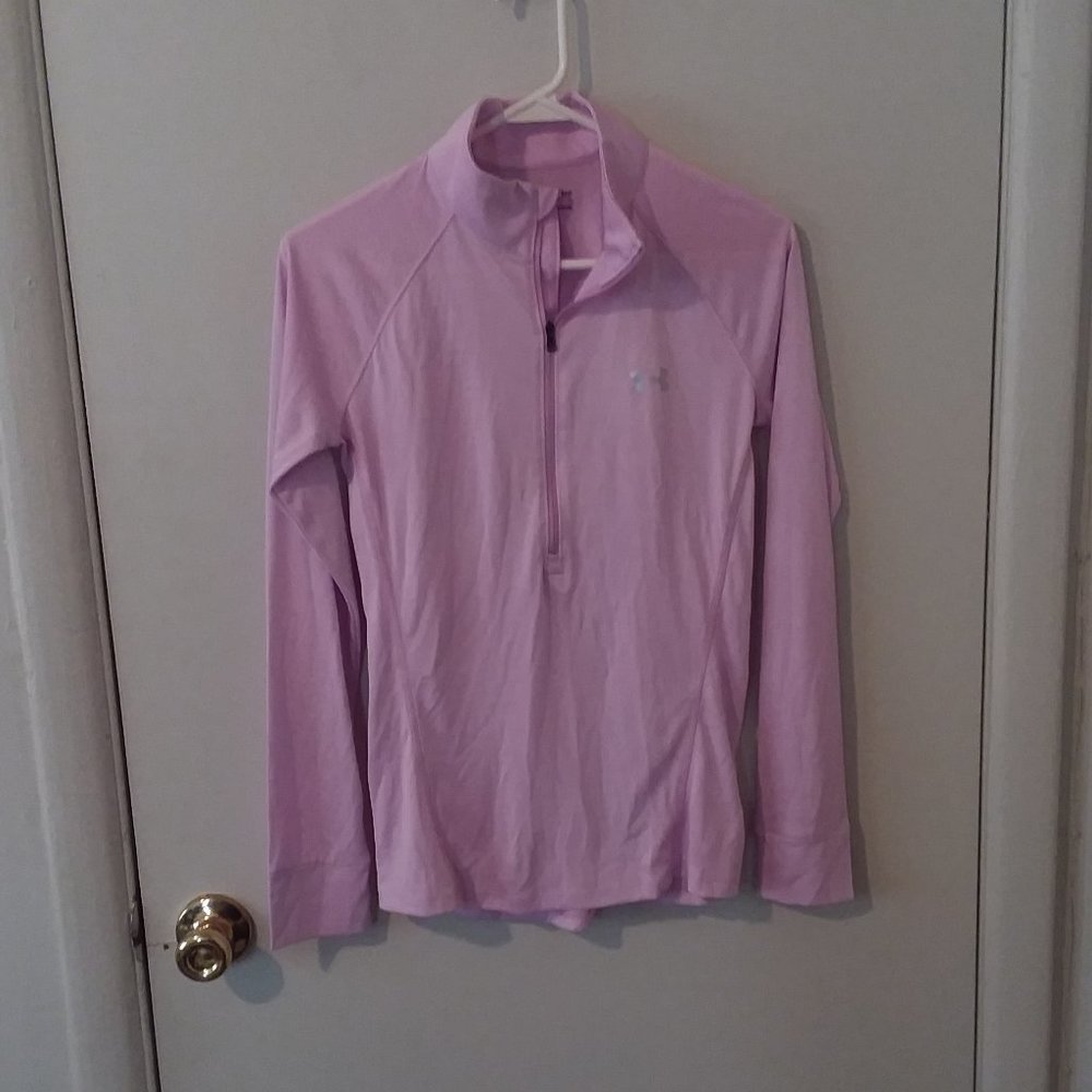 Under Armour Mauve Light Weight Long Sleeve Top